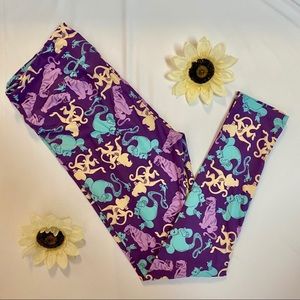 NEW Lularoe OS Aladdin Genie/Abu/Rajah Leggings